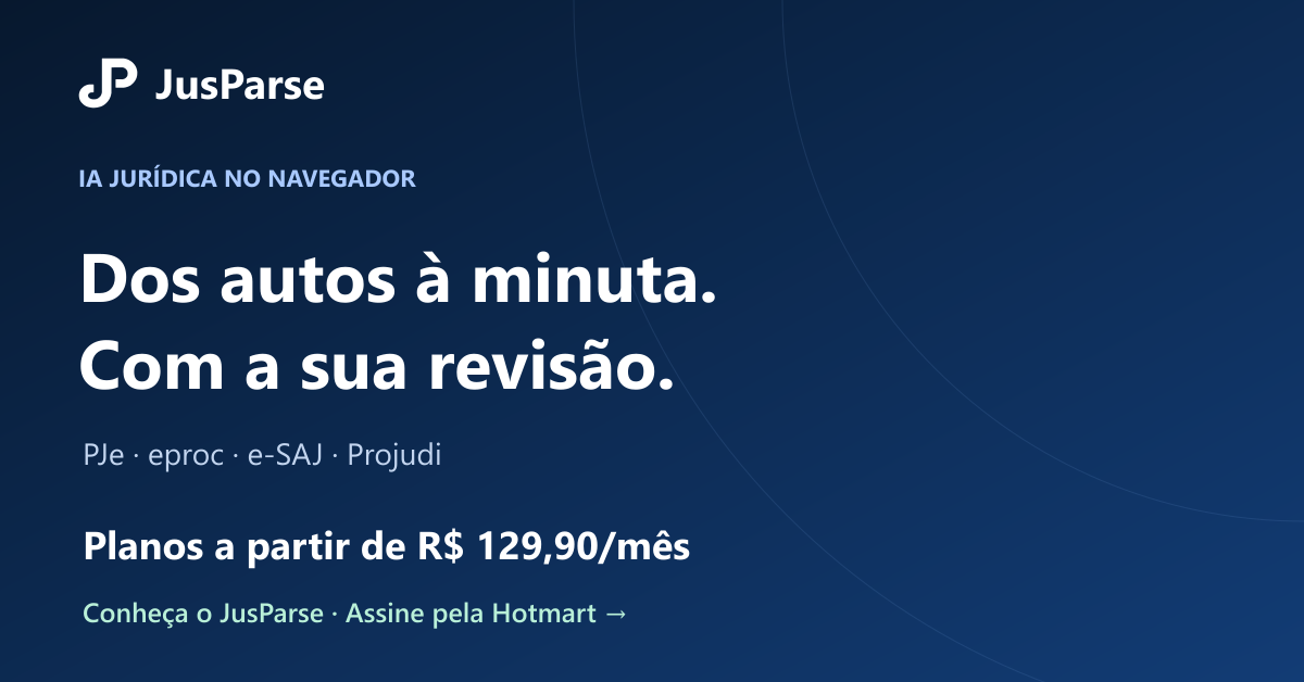Anúncio horizontal JusParse, software jurídico a partir de 129 reais e 90 por mês